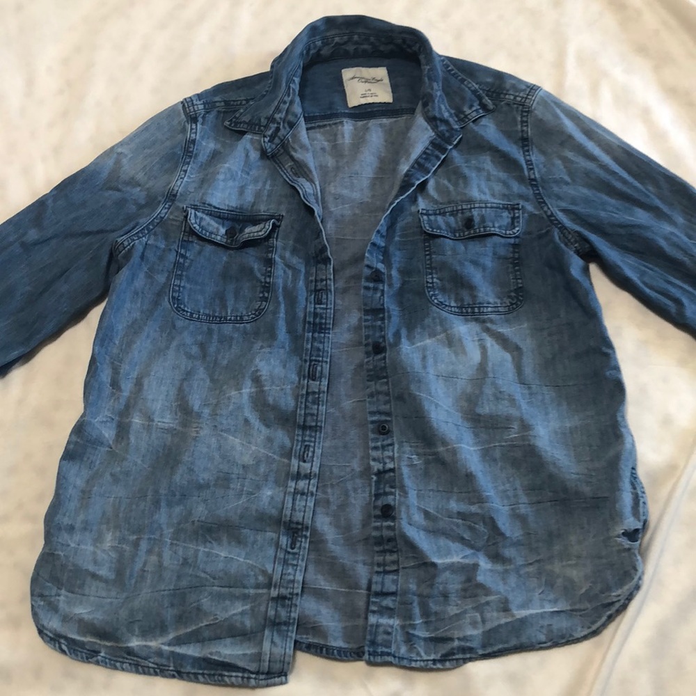 Chambray Top